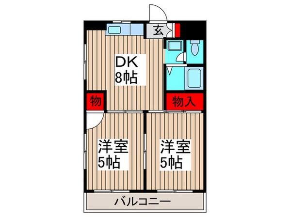 ハイアメージュの物件間取画像